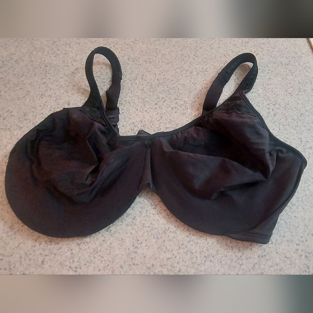 ! Bali black underwire bra 38DD